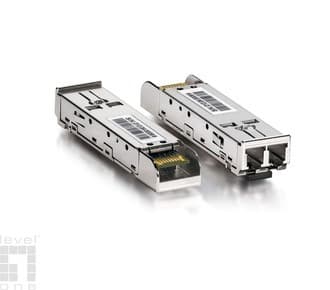 LevelOne GVT-0301, Fiber optisk, 1250 Mbit/s, SFP, LC, 9/125 µm, LX