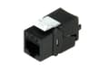 Miniatyrbilde 5 av 5: ROLINE Cat.6/Class E Keystone Jack, RJ-45, unshielded, toolless, black, Sort