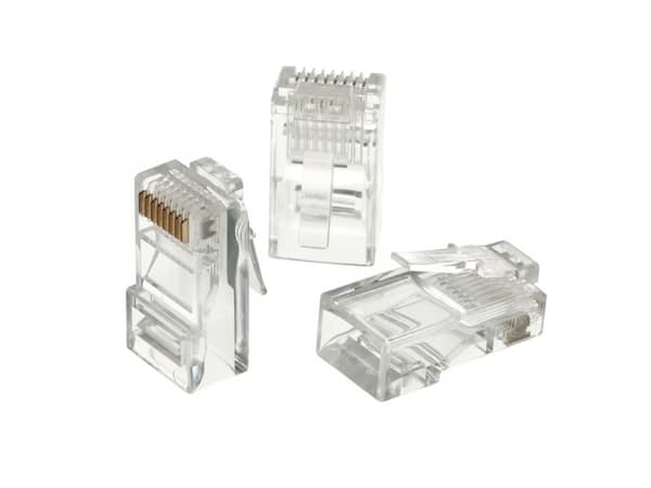 Alantec WT001, RJ45, Gjennomsiktig, Hankjønn, Rett, Cat5e