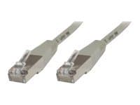 MicroConnect - Nettverkskabel - RJ-45 (hann) til RJ-45 (hann) - 25 m - STP - CAT 6 - med støvel, halogenfri, flertrådet - grå