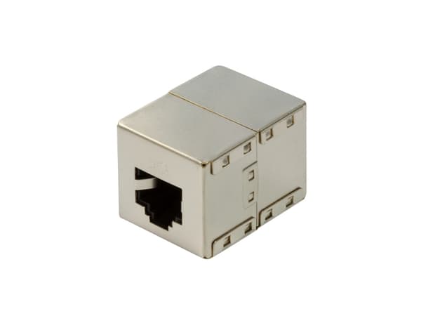 LogiLink - Nettverkkopler - RJ-45 (hunn) til RJ-45 (hunn) - STP - CAT 6