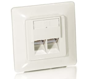 Equip 125721, RJ-45, 5e, Valkoinen, Muovi, 80 mm, 39 mm Valkoinen