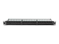 Miniatyrbilde 3 av 5: Lanberg PPU6-1048-B - Koblingspanel - CAT 6 - UTP - RJ-45 X 48 - RAL 9004, svart - 1U - 19"