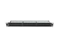 Miniatyrbilde 5 av 5: Lanberg PPU6-1048-B - Koblingspanel - CAT 6 - UTP - RJ-45 X 48 - RAL 9004, svart - 1U - 19"
