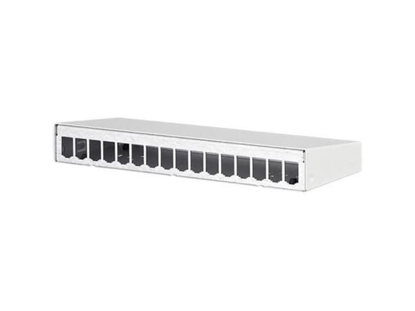 BTR NETCOM 130861-1602-E, DIN-skinne/veggmontering, Hvit
