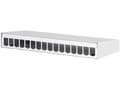 Miniatyrbilde 2 av 4: BTR NETCOM 130861-1602-E, DIN-skinne/veggmontering, Hvit