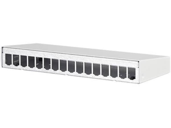 BTR NETCOM 130861-1602-E, DIN-skinne/veggmontering, Hvit