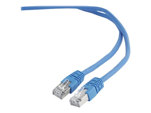 Gembird - Koblingskabel - RJ-45 (hann) til RJ-45 (hann) - 1 m - STP - CAT 6 - formstøpt, flertrådet - blå