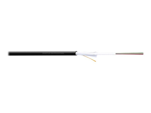 DIGITUS Professional Installation Cable A/I-DQ (ZN) BH - Samlet kabel - 1 m - 6.5 mm - fiberoptisk - 50 / 125 mikroner - OM4 - halogenfri, innendørs/