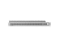 Miniatyrbilde 3 av 5: Rutenbeck PP-UM A-24/1, IEEE 802.3at, Cat6a, Grå, Polybutylentereftalat (PBT), Zink, Rackmontering, 1U