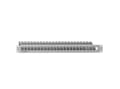 Miniatyrbilde 4 av 5: Rutenbeck PP-UM A-24/1, IEEE 802.3at, Cat6a, Grå, Polybutylentereftalat (PBT), Zink, Rackmontering, 1U