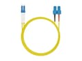 Pikkukuva 3 / 3: Helos valokaapeli LC/SC duplex 9/125µm OS2 keltainen 1.5m 1.5m