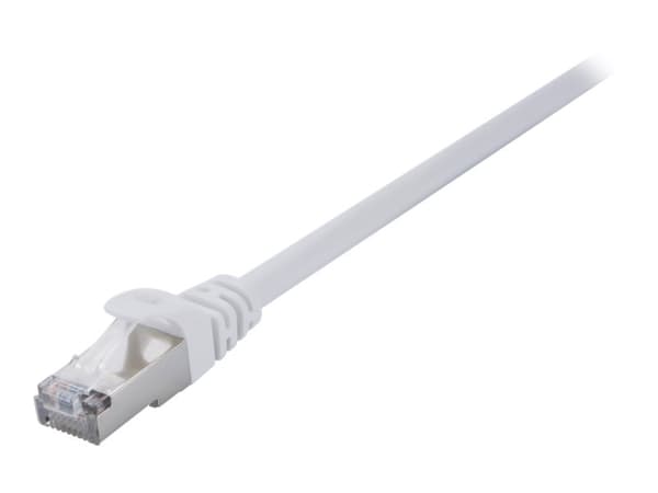 V7 - Koblingskabel - RJ-45 (hann) til RJ-45 (hann) - 2 m - SFTP - CAT 7 - halogenfri, uten hindringer - hvit