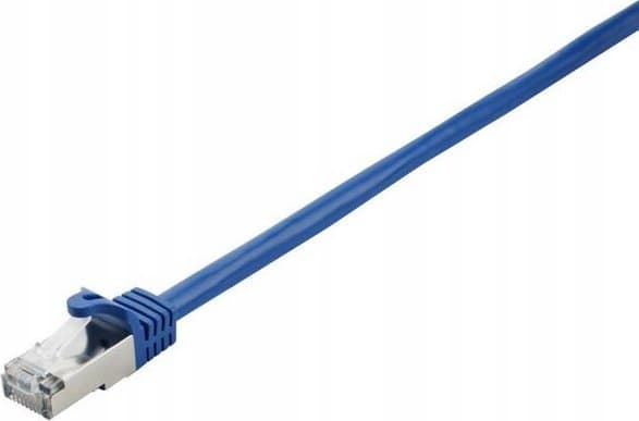 V7 - Patch-kabel - RJ-45 (hane) till RJ-45 (hane) - 2 m - SFTP - CAT 7 - halogenfri, hakfri - blå