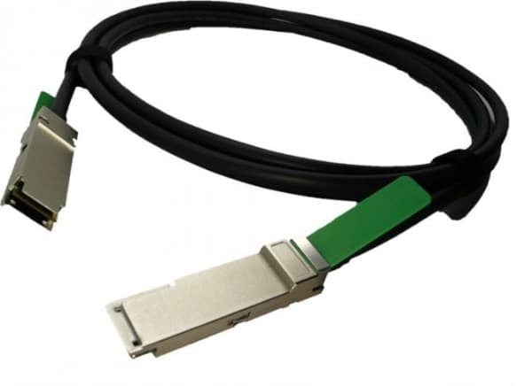 Cisco 40GBASE-CR4 Passive Copper Cable - Direktkopplingskabel - QSFP+ till QSFP+ - 5 m - dubbelaxlad - grå - för Catalyst 3016; Nexus 3016, 3064-E, 3