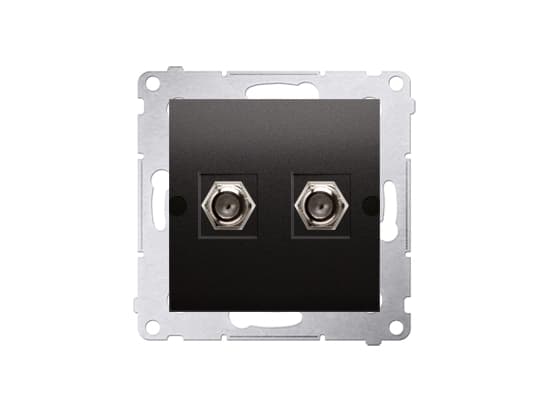 Kontakt-Simon DASF2.01/48, Antracit, Plast, IP20, 75 mm, 36 mm, 75 mm