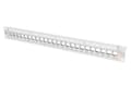 Miniatyrbilde 2 av 5: DIGITUS Professional DN-91410-LF - Pluggbord (blankt) - rackmonterbar - STP - RAL 7035, grå - 1U - 19" - 24 porter