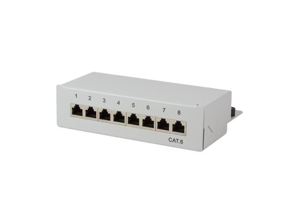LogiLink NP0016A, RJ-45, Cat6, Grå, ISO/IEC 11801 E