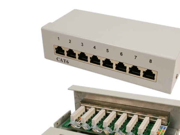 LogiLink NP0016A, RJ-45, Cat6, Grå, ISO/IEC 11801 E