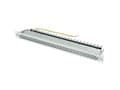 Miniatyrbilde 4 av 4: Telegärtner MPP24-HS K - Koblingspanel - CAT 6a - STP - RJ-45 X 24 - lysegrå, RAL 7035 - 1U - 19"