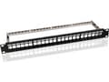 Miniatyrbilde 5 av 5: Goobay 95743, RJ-45, Sort, Rackmontering, 1U