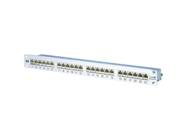 Metz 130855-E, IEEE 802.3an, 10 Gigabit, 1U, RJ45