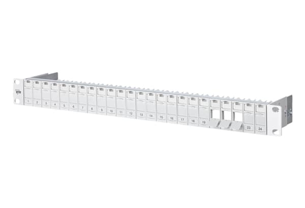METZ CONNECT 130920-00-E, 10 Gigabit, Rj-45, Grå, Rackmontering, 1U, -40 - 70 °C