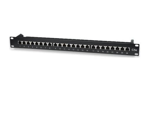 Intellinet 513487, IEEE 802.3,IEEE 802.3ab,IEEE 802.3u, Fast Ethernet, Gigabit Ethernet, RJ-45, Gold, Cat5e, F/UTP (FTP) musta