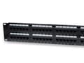 Miniatyrbilde 5 av 5: Intellinet Patch Panel, Cat6, UTP, 48-Port, 2U, Black - Koblingspanel - CAT 6 - UTP - RJ-45 X 48 - svart - 2U - 19"