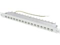 Miniatyrbild 3 av 4: Telegärtner J02022A0050, 10 Gigabit Ethernet, RJ-45, Cat6a, Grå, 482,6 mm, 44 mm