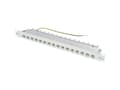 Miniatyrbild 4 av 4: Telegärtner J02022A0050, 10 Gigabit Ethernet, RJ-45, Cat6a, Grå, 482,6 mm, 44 mm
