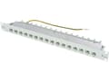 Miniatyrbild 1 av 4: Telegärtner J02022A0050, 10 Gigabit Ethernet, RJ-45, Cat6a, Grå, 482,6 mm, 44 mm
