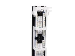 Intellinet 162470, IEEE 802.3, IEEE 802.3ab, IEEE 802.3u, 10/100/1000BASE-T(X), Gigabit Ethernet, Cat5e, Cat6a, Sort, Reolmontering