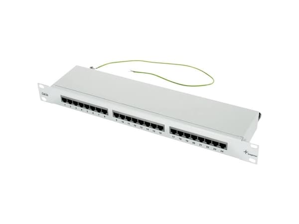 Telegärtner MPP24-HS Cat.5e, RJ-45, Cat5e, Valkoinen, 482,6 mm, 44 mm