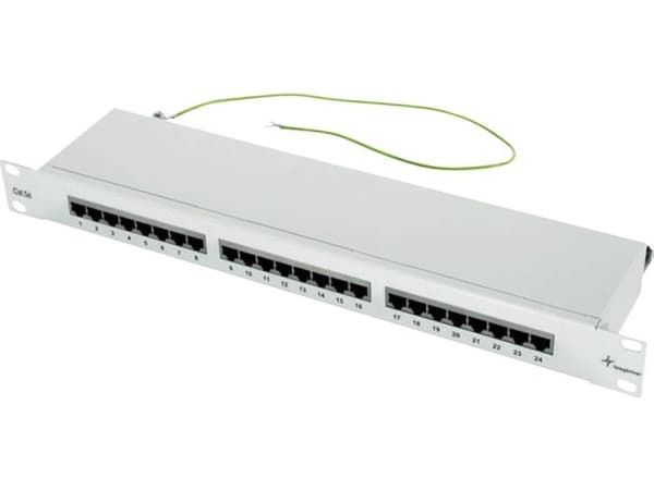 Telegärtner MPP24-HS Cat.5e, RJ-45, Cat5e, Valkoinen, 482,6 mm, 44 mm