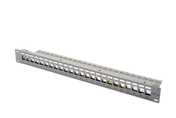 Digitus DN-91410, Harmaa, Telinekiinnitys, 1U, 483 mm, 1,5 mm, 565 mm