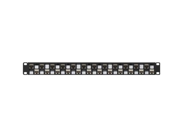 Renkforce 24-porters nettverkspatchboks uutstyrt (RF-4325458)