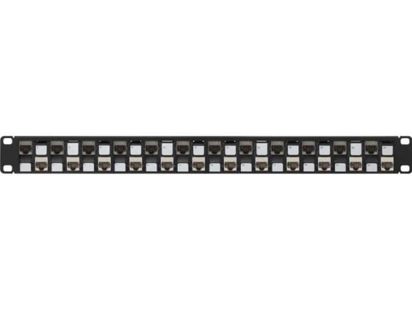 Renkforce 24-porters nettverkspatchboks uutstyrt (RF-4325458)