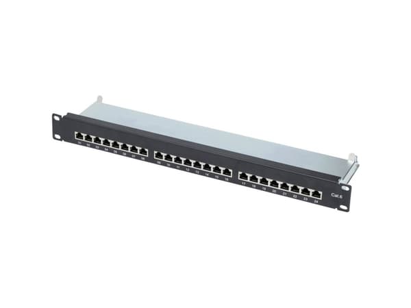 Renkforce 24 porte Netværk-patchpanel 483 mm (19) CAT 6 1 U med stik