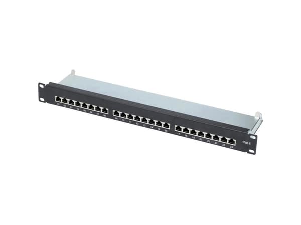 Renkforce 24 porte Netværk-patchpanel 483 mm (19) CAT 6 1 U med stik