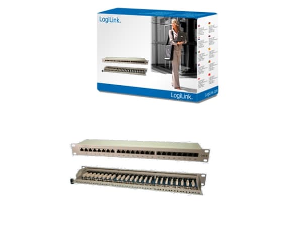 LogiLink NP0040, RJ-45, Cat6, Grå, ISO/IEC 11801 E