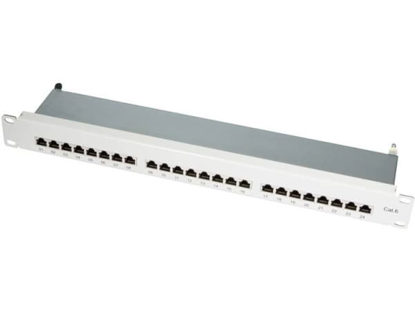 LogiLink NP0040, RJ-45, Cat6, Grå, ISO/IEC 11801 E