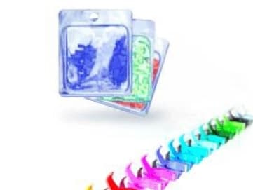 PatchSee PatchClip GM/PC - Färgkoder för kontakter - mellangrå (paket om 50)