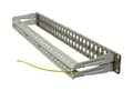 Pikkukuva 3 / 4: Keystone-moduuliteline 19Patchpanel 48xTPmoduulille 1Ut95mm vaaleanharmaa Synergy 21
