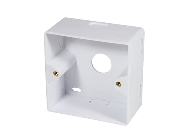 LogiLink NP0039A, RJ-45, Metallisk, Vit, ISO/IEC 11801, TIA/EIA 568B.2-1, 80 mm, 80 mm, 40 mm