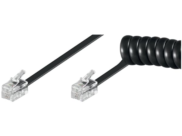 Goobay 4m RJ-10-kabel, 4 m
