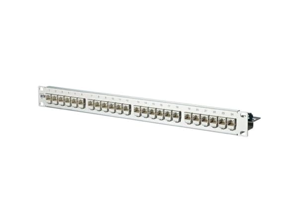 METZ CONNECT 130B11P1-E, IEEE 802.3an, 10 Gigabit, RJ-45, Rostfritt stål, Stativmontering, 1U