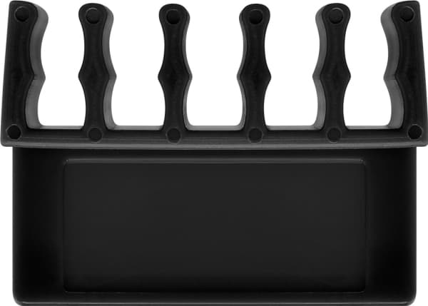 Goobay 70433, Kabelhållare, Bord, Plast, Svart