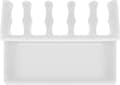 Miniatyrbilde 1 av 5: Goobay 70431, Kabelholder, Bord, Hvit