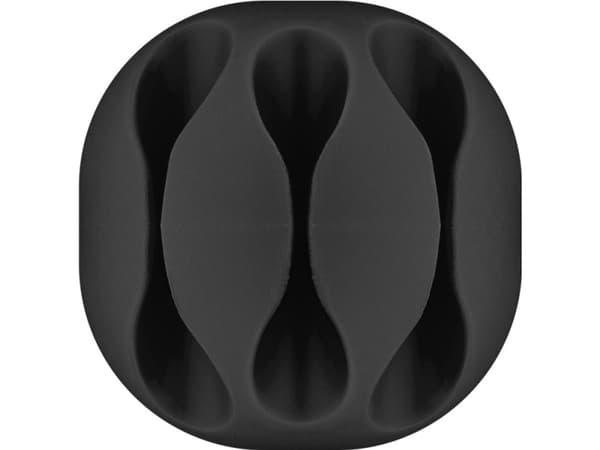 Goobay 70398, Kabelholder, Bord/Vegg, Sort